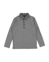 Monnalisa Toddler Boy Polo Shirt Grey Size 6 Cotton In Gray