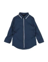 Monnalisa Babies'  Toddler Boy Shirt Navy Size 6 Cotton, Elastane In Blue