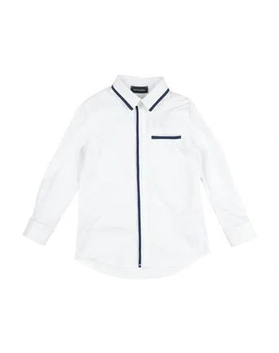 Monnalisa Babies'  Toddler Boy Shirt White Size 6 Cotton, Elastane