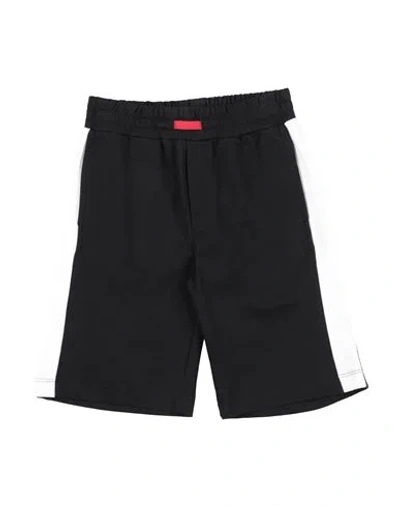 Monnalisa Babies'  Toddler Boy Shorts & Bermuda Shorts Black Size 6 Cotton
