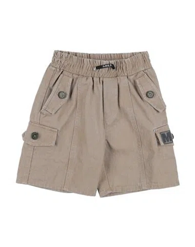 Monnalisa Babies'  Toddler Boy Shorts & Bermuda Shorts Khaki Size 6 Cotton In Beige