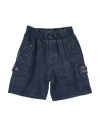 Monnalisa Toddler Boy Shorts & Bermuda Shorts Midnight Blue Size 6 Cotton In Blue