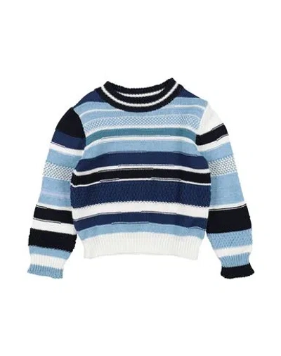 Monnalisa Babies'  Toddler Boy Sweater Blue Size 6 Cotton