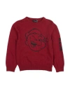Monnalisa Toddler Boy Sweater Burgundy Size 6 Wool, Polyamide, Viscose, Cashmere In Red
