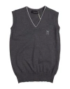 Monnalisa Toddler Boy Sweater Grey Size 6 Virgin Wool In Blue