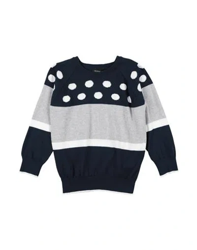 Monnalisa Babies'  Toddler Boy Sweater Midnight Blue Size 6 Cotton