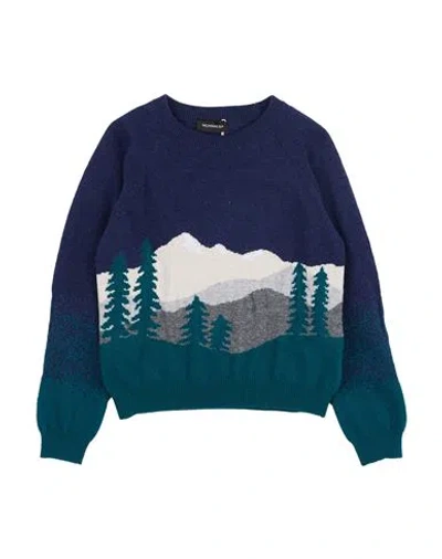 Monnalisa Babies'  Toddler Boy Sweater Navy Size 6 Wool In Blue