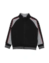 Monnalisa Toddler Boy Sweatshirt Black Size 6 Cotton In Black