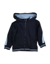 Monnalisa Toddler Boy Sweatshirt Midnight Blue Size 5 Cotton In Blue