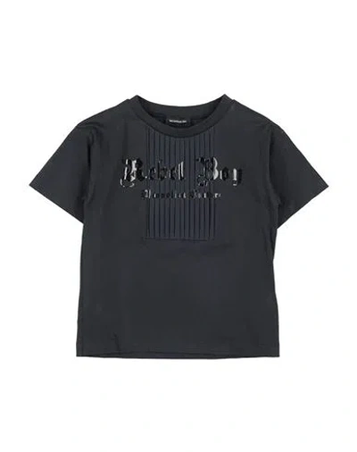 Monnalisa Babies'  Toddler Boy T-shirt Midnight Blue Size 5 Cotton