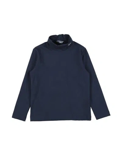 Monnalisa Babies'  Toddler Boy T-shirt Navy Size 6 Cotton, Elastane In Navy Blue