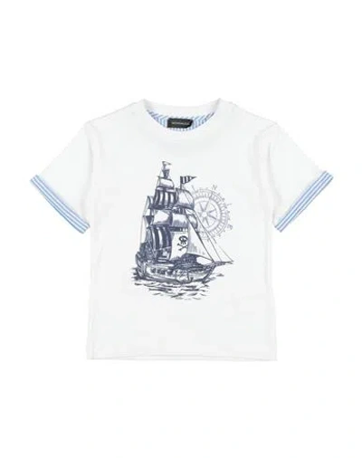 Monnalisa Babies'  Toddler Boy T-shirt White Size 6 Cotton
