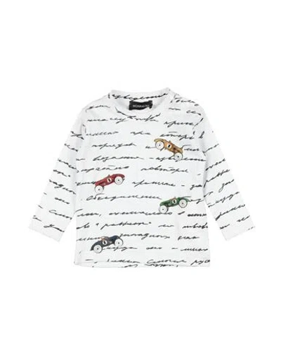 Monnalisa Babies'  Toddler Boy T-shirt White Size 6 Cotton