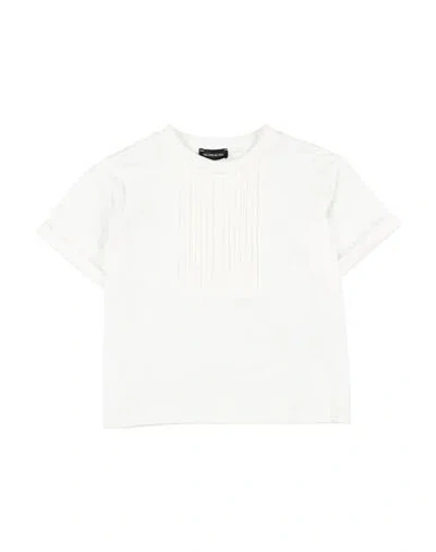 Monnalisa Babies'  Toddler Boy T-shirt White Size 6 Cotton