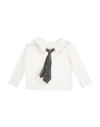 Monnalisa Babies'  Toddler Boy T-shirt White Size 7 Cotton
