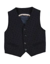Monnalisa Toddler Boy Tailored Vest Midnight Blue Size 6 Wool, Polyester