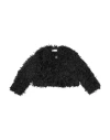 Monnalisa Babies'  Toddler Girl Jacket Black Size 6 Polyester