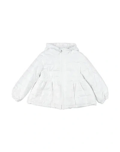Monnalisa Babies'  Toddler Girl Jacket White Size 3 Polyester, Polypropylene