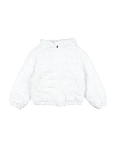 Monnalisa Babies'  Toddler Girl Jacket White Size 6 Polyester