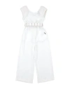 Monnalisa Toddler Girl Jumpsuit White Size 6 Polyester
