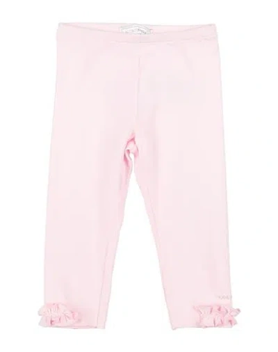 Monnalisa Babies'  Toddler Girl Leggings Pink Size 3 Cotton, Elastane