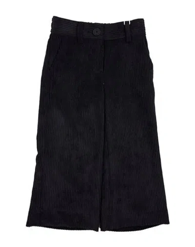 Monnalisa Babies'  Toddler Girl Pants Black Size 6 Polyester