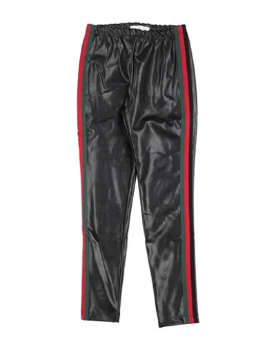 Monnalisa Babies'  Toddler Girl Pants Black Size 6 Viscose, Elastane