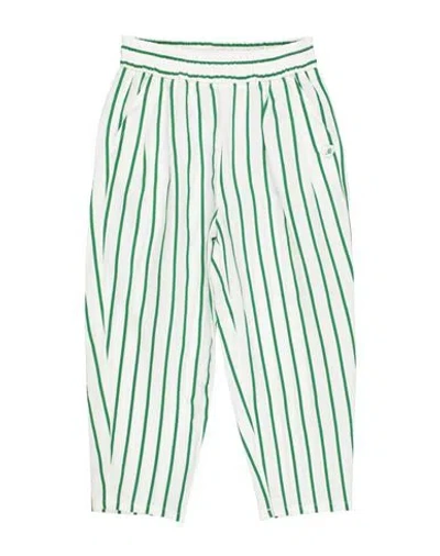 Monnalisa Babies'  Toddler Girl Pants Green Size 4 Viscose, Polyester
