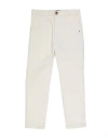 Monnalisa Toddler Girl Pants Ivory Size 6 Cotton, Elastane