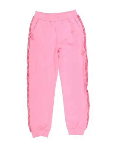 Monnalisa Babies'  Toddler Girl Pants Pink Size 7 Cotton, Elastane