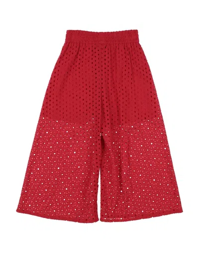 Monnalisa Kids' Pants In Red