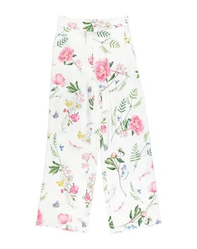 Monnalisa Babies'  Toddler Girl Pants White Size 6 Viscose