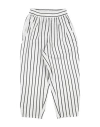 Monnalisa Babies'  Toddler Girl Pants White Size 6 Viscose, Polyester