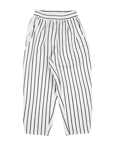 Monnalisa Babies'  Toddler Girl Pants White Size 6 Viscose, Polyester
