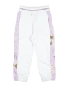 Monnalisa Girks Romantic Flowers Joggers In White