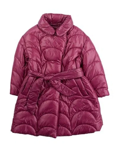 Monnalisa Babies'  Toddler Girl Puffer Garnet Size 6 Polyamide In Red