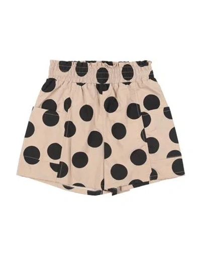 Monnalisa Babies'  Toddler Girl Shorts & Bermuda Shorts Beige Size 6 Cotton In Neutral
