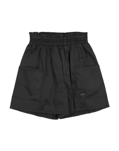 Monnalisa Babies'  Toddler Girl Shorts & Bermuda Shorts Black Size 6 Cotton, Elastane