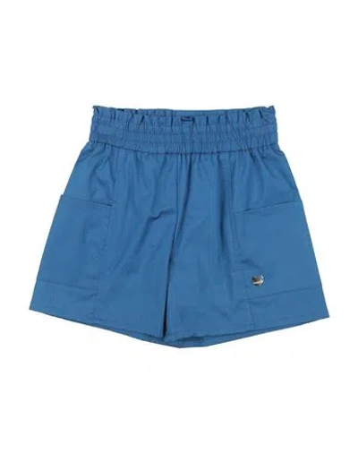 Monnalisa Babies'  Toddler Girl Shorts & Bermuda Shorts Blue Size 6 Cotton, Elastane