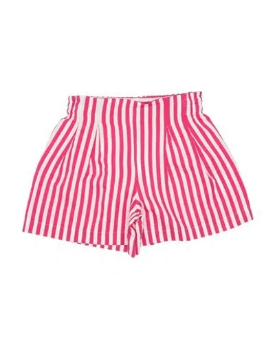 Monnalisa Babies'  Toddler Girl Shorts & Bermuda Shorts Fuchsia Size 5 Viscose, Polyester In Pink
