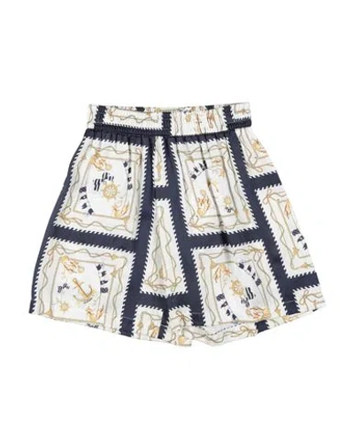 Monnalisa Babies'  Toddler Girl Shorts & Bermuda Shorts Ivory Size 7 Viscose In White