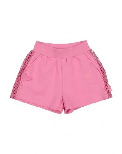 Monnalisa Babies'  Toddler Girl Shorts & Bermuda Shorts Pink Size 6 Cotton, Elastane