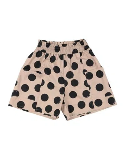 Monnalisa Babies'  Toddler Girl Shorts & Bermuda Shorts Sand Size 6 Cotton In Beige