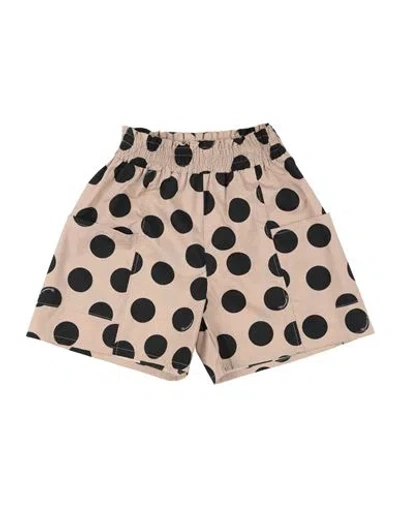 Monnalisa Babies'  Toddler Girl Shorts & Bermuda Shorts Sand Size 4 Cotton In Beige