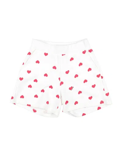 Monnalisa Kids'  Toddler Girl Shorts & Bermuda Shorts White Size 4 Cotton, Elastane