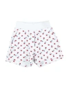 Monnalisa Babies'  Toddler Girl Shorts & Bermuda Shorts White Size 4 Cotton, Elastane