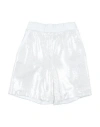 Monnalisa Babies'  Toddler Girl Shorts & Bermuda Shorts White Size 6 Polyester