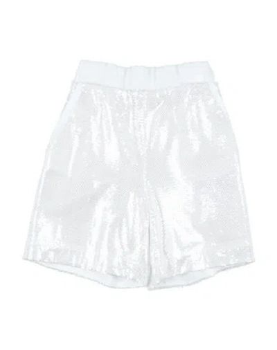 Monnalisa Babies'  Toddler Girl Shorts & Bermuda Shorts White Size 6 Polyester
