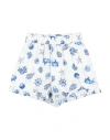 Monnalisa Toddler Girl Shorts & Bermuda Shorts White Size 6 Viscose, Cotton In White