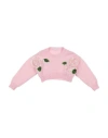 Monnalisa Toddler Girl Sweater Pink Size 6 Wool, Virgin Wool, Polyamide In Pink